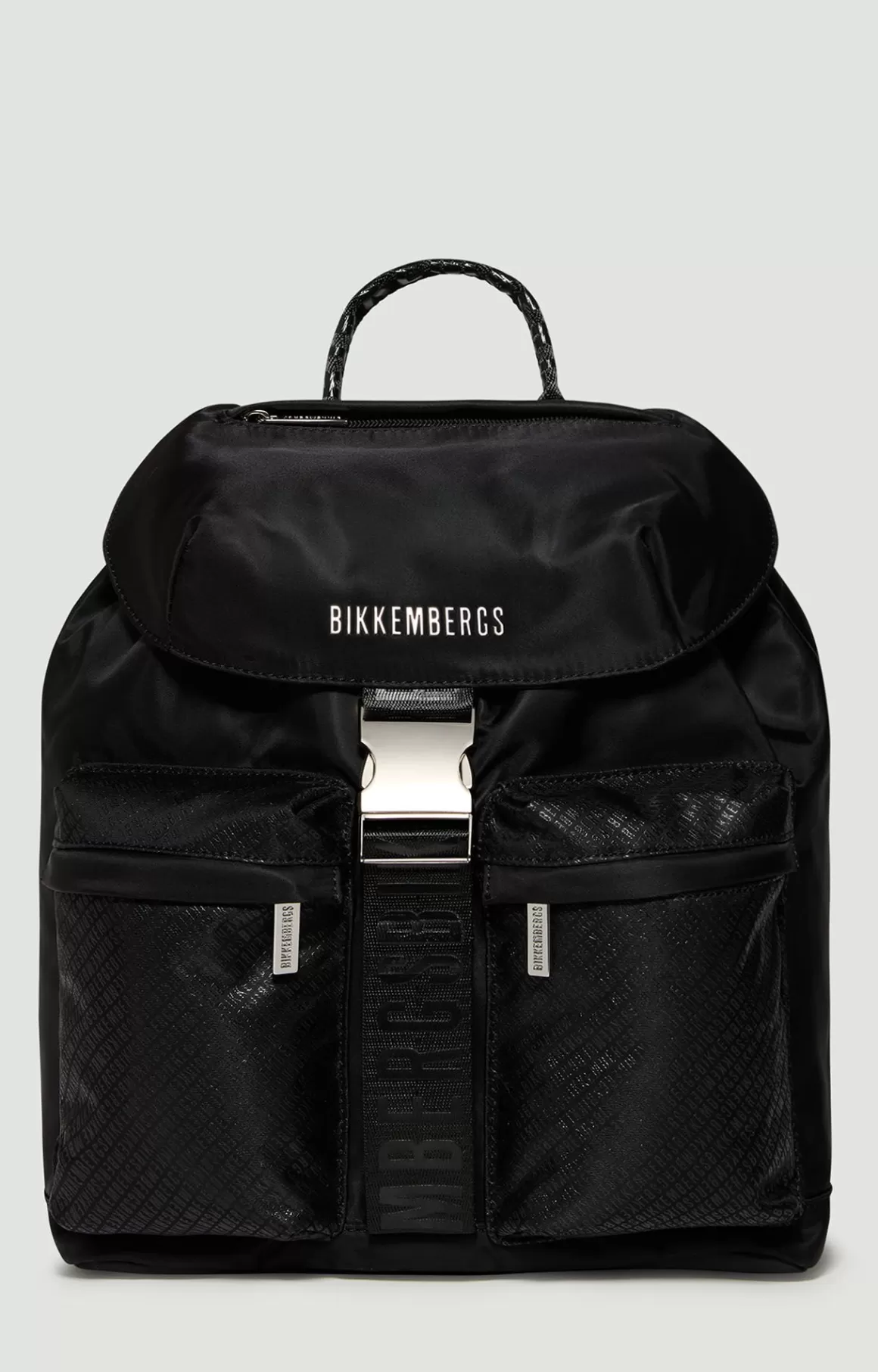 Bags & Beauty^Bikkembergs Women's Backpack With Flap - Ryder black