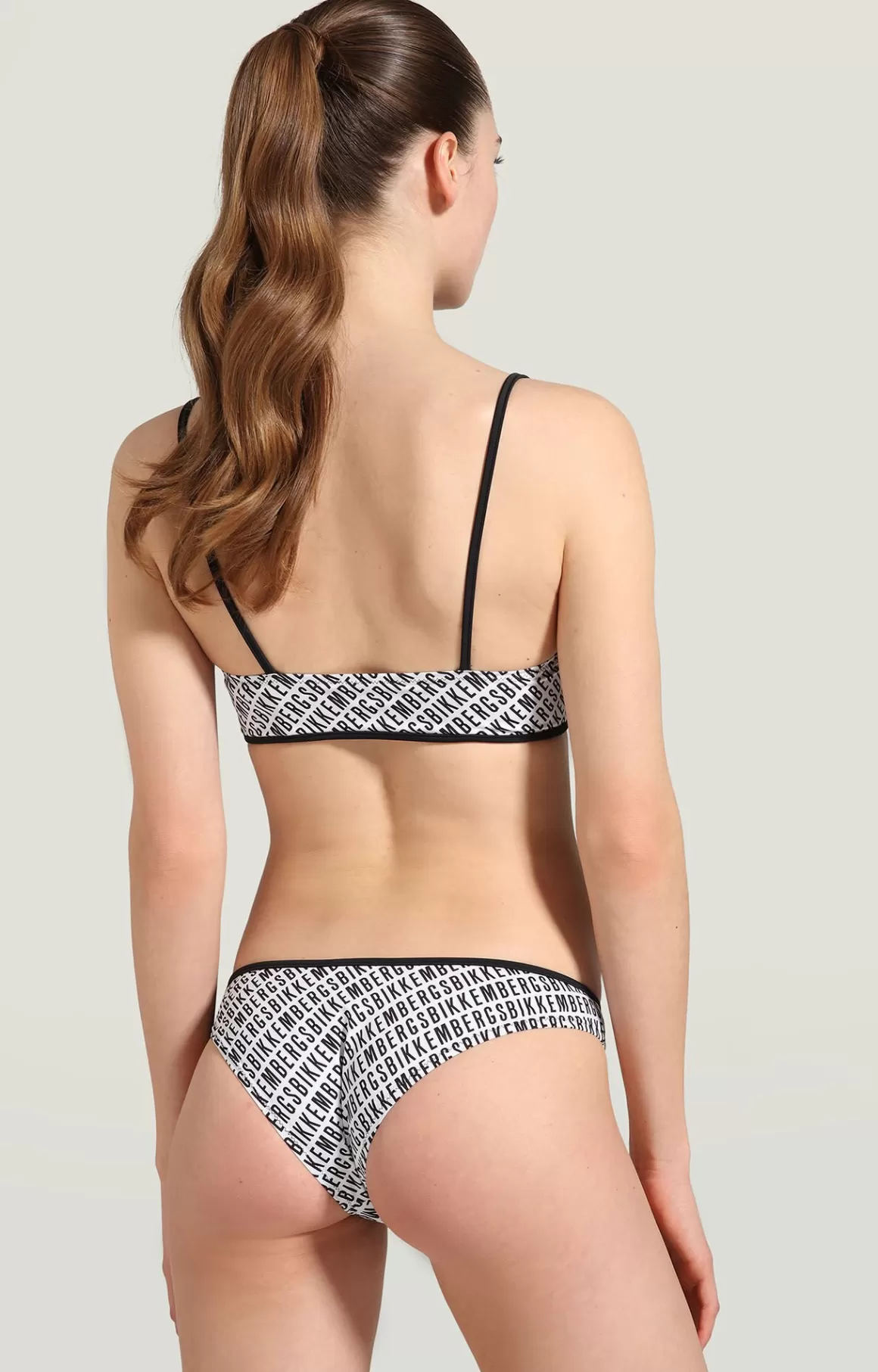 Beachwear^Bikkembergs Women's Swimsuit With All-over Diagonal Print 2